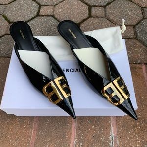 Brand new Balenciaga BB Knife Mules